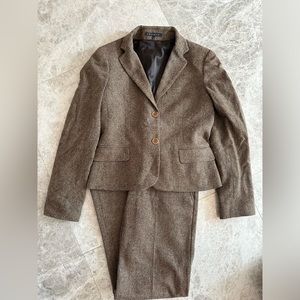 Vintage (circa 90’s) Theory wool suit